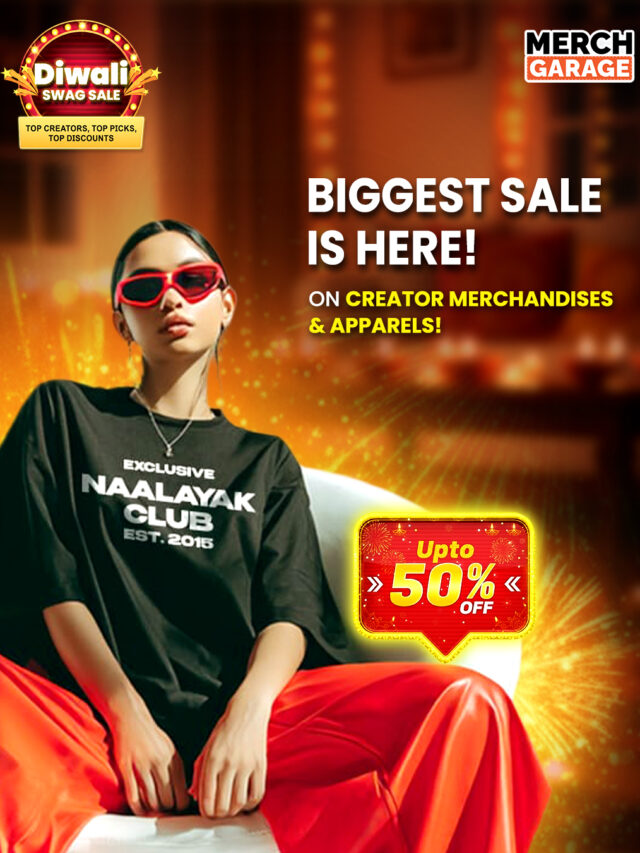 Merchgarage Diwali swag sale