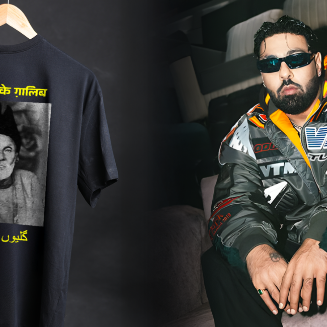 Introducing the Official Galiyon Ke Ghalib Merch: A Bold New Chapter for Badshah Fans
