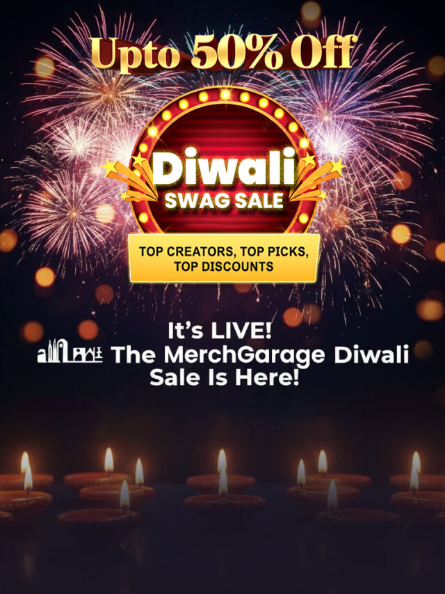 Diwali Sale is Live on MerchGarage!