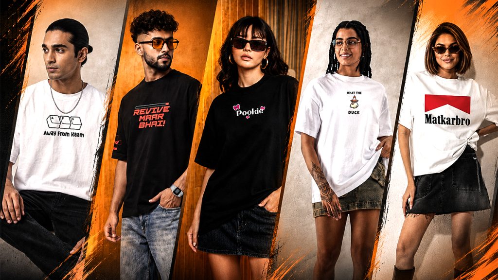 5 style t shirts