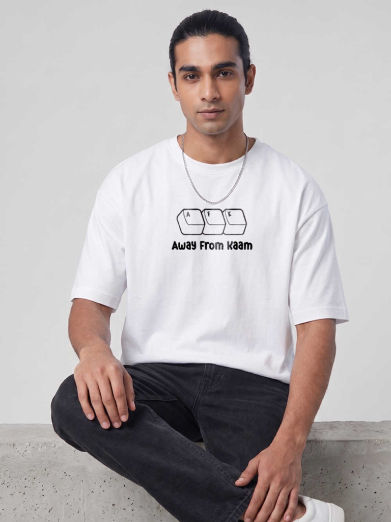 Away from Kaam Oversized T-shirt