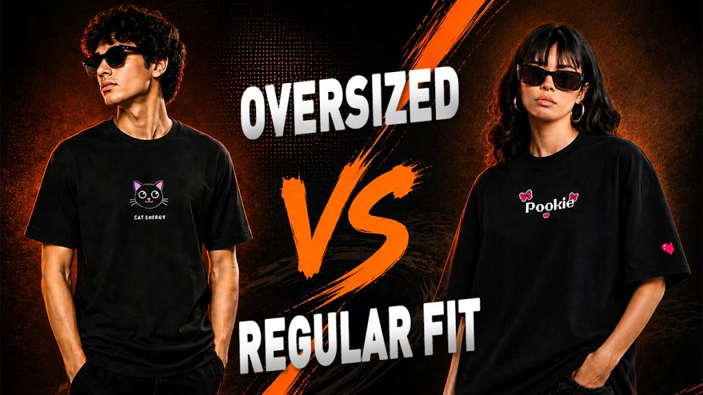 regular vs oversized