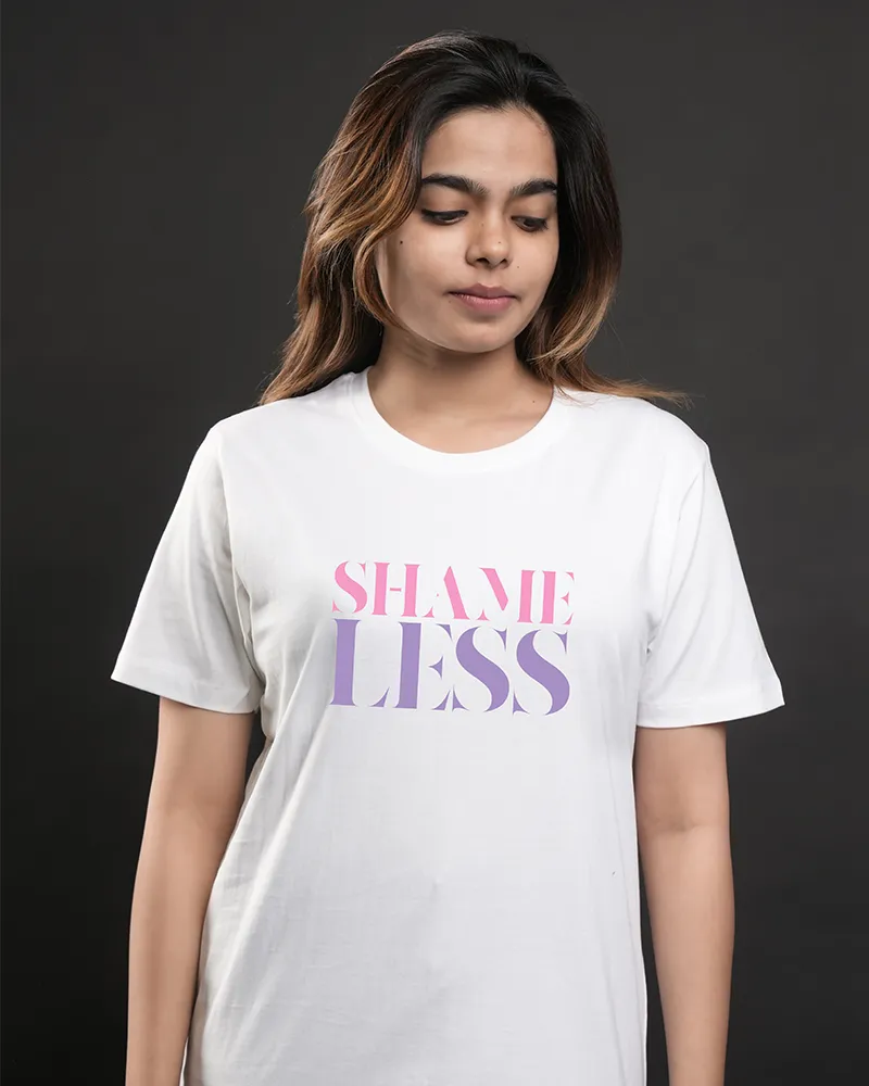 Shameless White Tshirt - Prajakta Koli