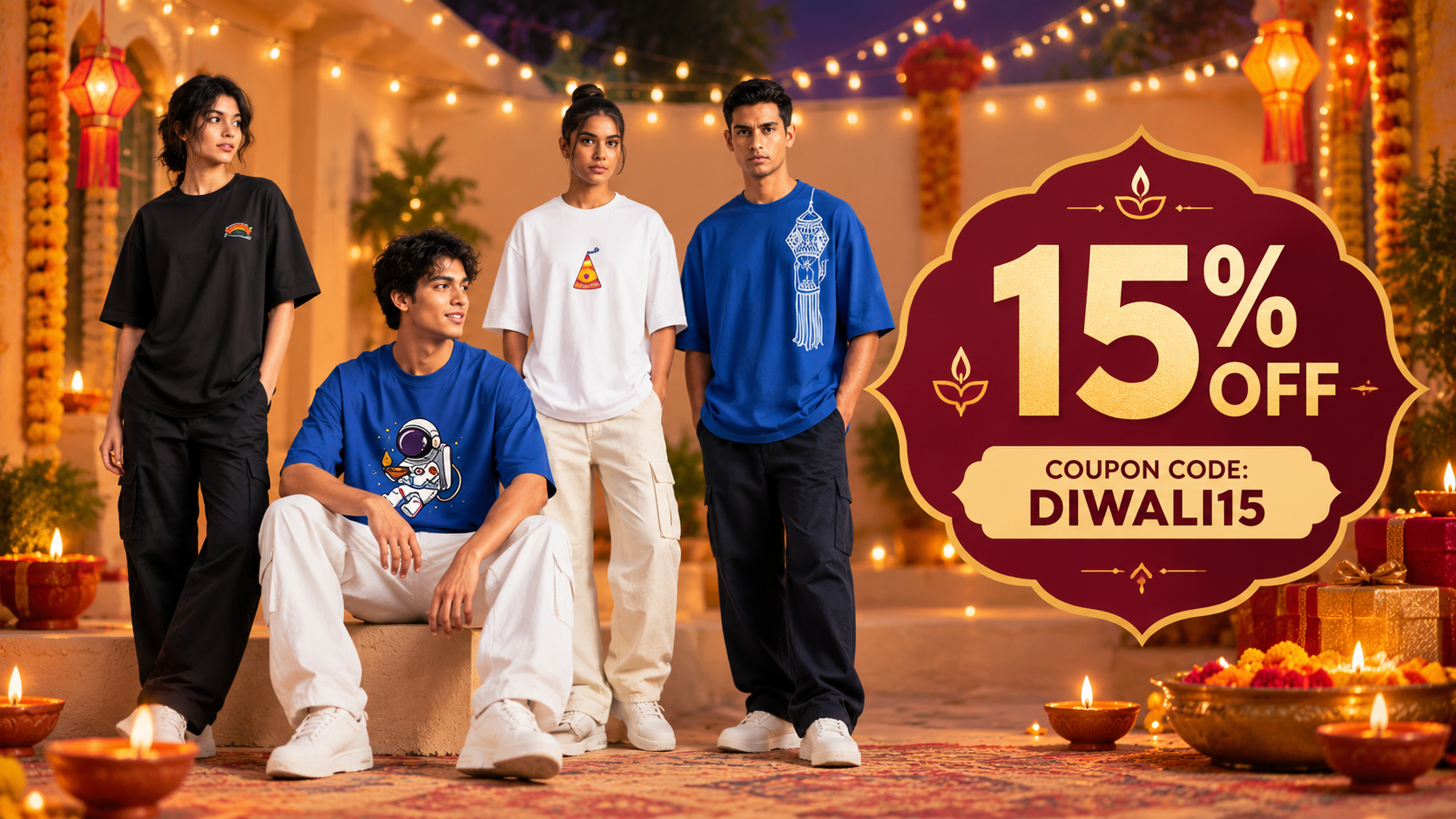 Best Diwali Graphic T-Shirts to Add a Festive Twist to Your Wardrobe